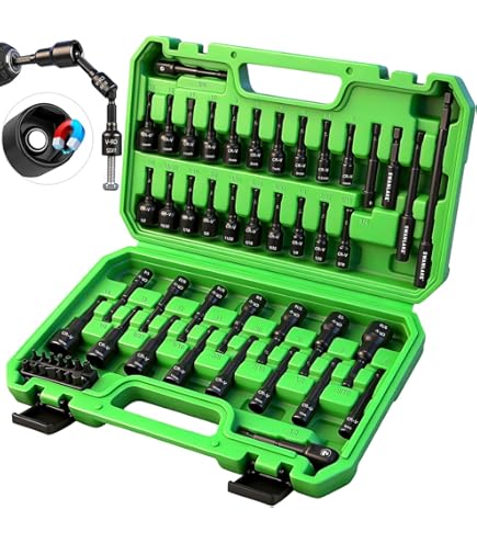 Amazon.com: SUNEX TOOLS 9933 14Piece Impact Ready Magnetic Nut